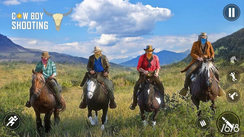 西部骑马牛仔(West Cowboy Game Horse Riding)图集展示1