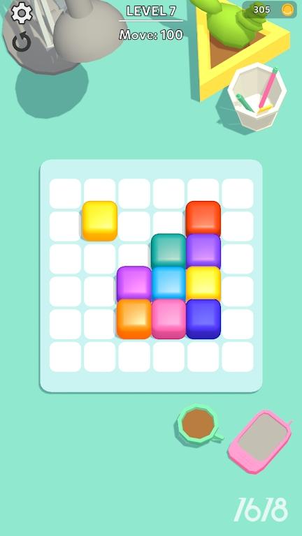 立方体颜色合并(Cube Color Merge)图集展示1