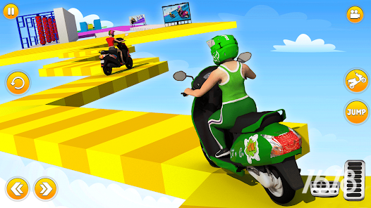酷炫天空特技车(Bike Games: Bike Stunt Game 3D)(v1.0)图集展示2
