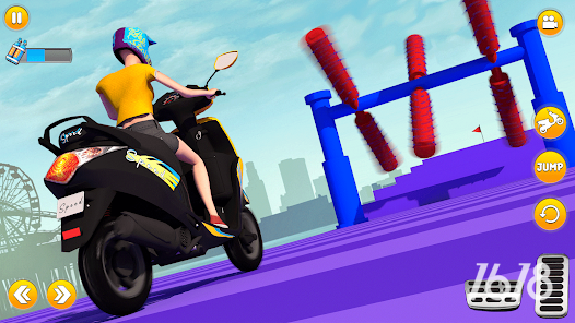 酷炫天空特技车(Bike Games: Bike Stunt Game 3D)(v1.0)图集展示3