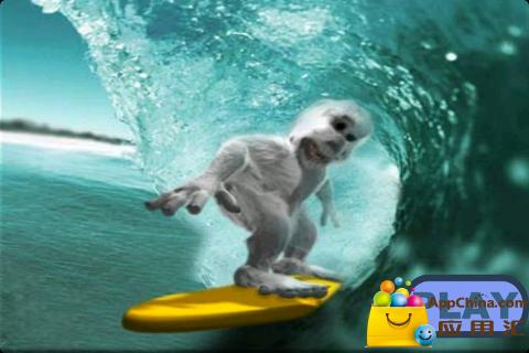 企鹅冲浪(Penguin Snow Surfing)图集展示1
